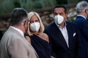 Δημήτρης Κουτσούμπας, Φώφη Γεννηματά και Αλέξης Τσίπρας