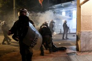 ΜΑΤ στα Εξάρχεια