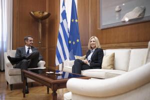 Κυριάκος Μητσοτάκης Φώφη Γεννηματά
