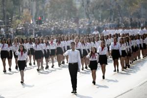 Παρέλαση μαθητές