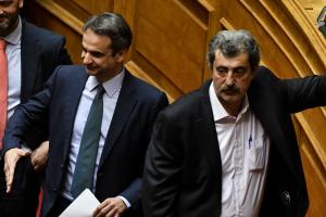 Κυριάκος Μητσοτάκης και Παύλος Πολάκης