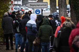 Γερμανία ουρά για εμβολιασμό