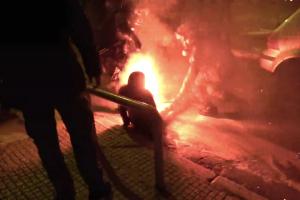 φωτοβολίδα δικηγόρος τραυματισμός πολυτεχνείο