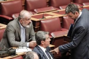 Ανδρέας Λοβέρδος και Κυριάκος Μητσοτάκης