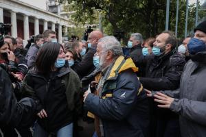Ο Νίκος Μανιός στο Πολυτεχνείο