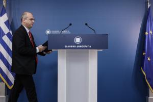 Ο κυβερνητικός εκπρόσωπος Γιάννης Οικονόμου