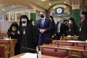 Ιερώνυμοςκαι Κυριάκος Μητσοτάκης