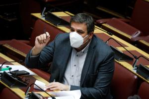 Ο Ανδρέας Ξανθός στη Βουλή