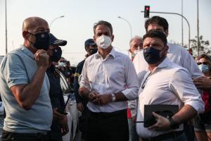 Κυριάκος Μητσοτάκης και Νίκος Χαρδαλιάς