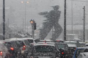 Χιόνια στην Αθήνα