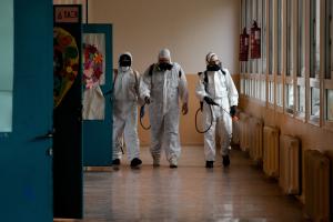 σχολείο απολύμανση κορωνοϊός