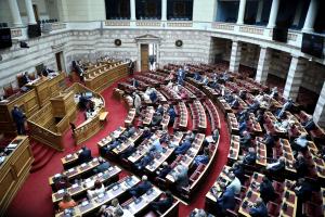Βουλή αίθουσα έδρανα γενική