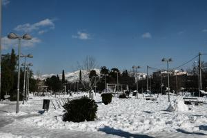 Χαλάνδρι χιόνια χιόνι