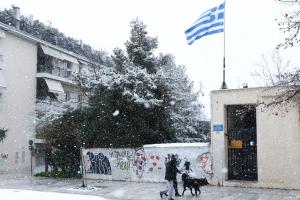 Χιόνια στην Αθήνα