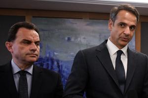 Γιώργος Γεωργαντάς και Κυριάκος Μητσοτάκης
