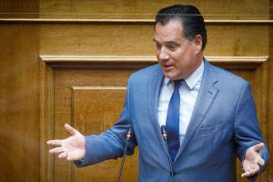 Ο Άδωνις Γεωργιάδης στη Βουλή