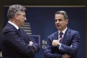 Ο Κυριάκος Μητσοτάκης στη Σύνοδο Κορυφής