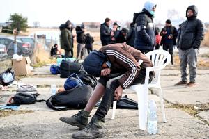 Πρόσφυγες Ουκρανία Πολωνία