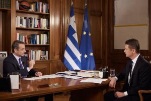 Κυριάκος Μητσοτάκης και Αντώνης Σρόιτερ