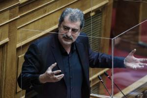 Ο Παύλος Πολάκης στη Βουλή