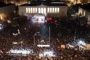 Συναυλία ειρήνης στα Προπύλαια