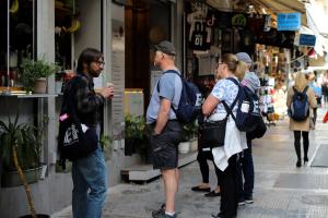 Τουρίστες στην Αθήνα