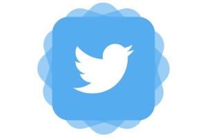 To λογότυπο του Twitter.
