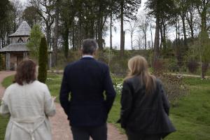 Ο Κυριάκος Μητσοτάκης στο Dumfries House