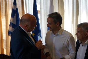 Αχιλλέας Μπέος και Κυριάκος Μητσοτάκης