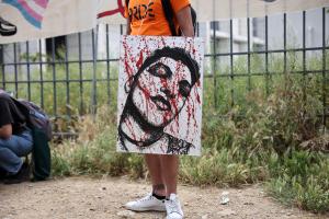 Πλακάτ για τον Ζακ Κωστόπουλο