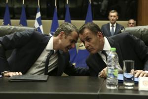 Κυριάκος Μητσοτάκης και Νίκος Παναγιωτόπουλος