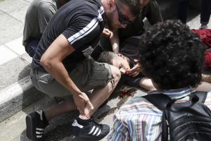 Τραυματισμένος φοιτητής στο ΑΠΘ
