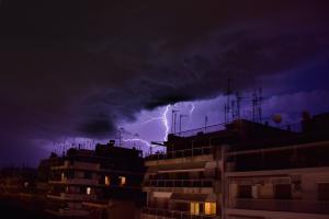 Κεραυνοί στη Θεσσαλονίκη