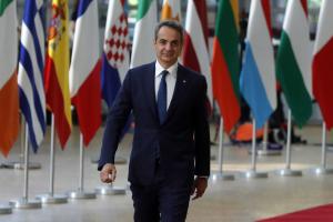 Ο Κυριάκος Μητσοτάκης στη Σύνοδο Κορυφής