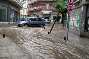 Κοζάνη καταιγίδα