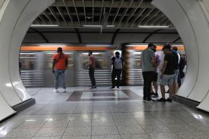 Συρμός του μετρό στην Αθήνα