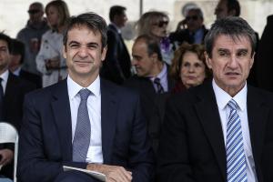 Κυριάκος Μητσοτάκης και Ανδρέας Λοβέρδος