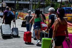 Τουρίστες στην Αθήνα