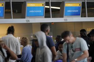 ΓΕΡΜΑΝΙΑ LUFTHANSA ΑΕΡΟΔΡΟΜΙΟ ΕΠΙΒΑΤΕΣ