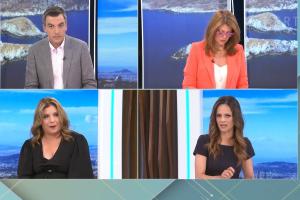 Η Έφη Αχτσιόγλου στην ΕΡΤ