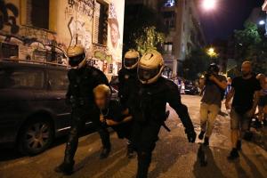 ΜΑΤ στα Εξάρχεια