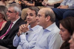 Κυριάκος Μητσοτάκης και Κωστής Χατζηδάκης