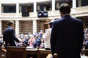 Κυριάκος Μητσοτάκης και Νίκη Κεραμέως