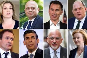 Πολιτικοί στη Βρετανία που είναι υποψήφιοι να διαδεχτούν τον Μπόρις Τζόνσον