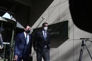 Κώστας Σκρέκας και Κυριάκος Μητσοτάκης