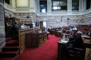Συνεδρίαση της Επιτροπής Θεσμών και Διαφάνειας στη Βουλή
