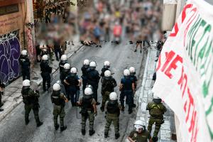 ΜΑΤ στα Εξάρχεια