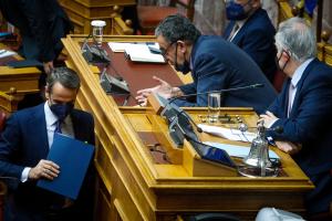 Κυριάκος Μητσοτάκης και Χαράλαμπος Αθανασίου