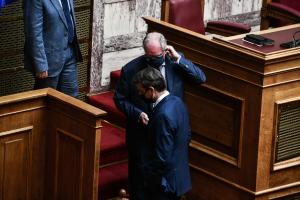 Κυριάκος Μητσοτάκης και Κώστας Τασούλας