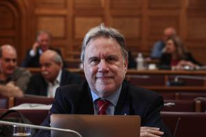 Ο Γιώργος Κατρούγκαλος στην Εξεταστική Επιτροπή για τις υποκλοπές
